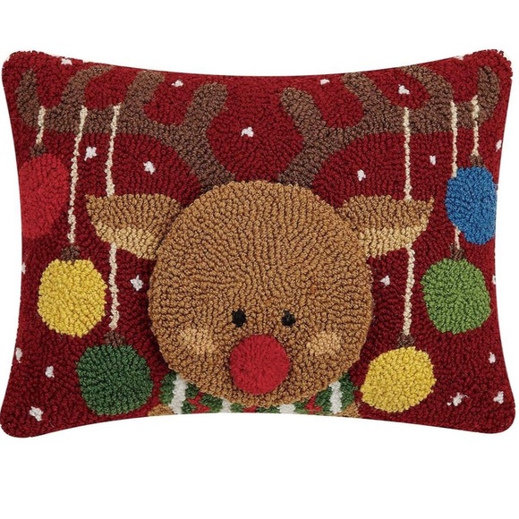 Other - LAST ONE! Reindeer Hook Pillow
